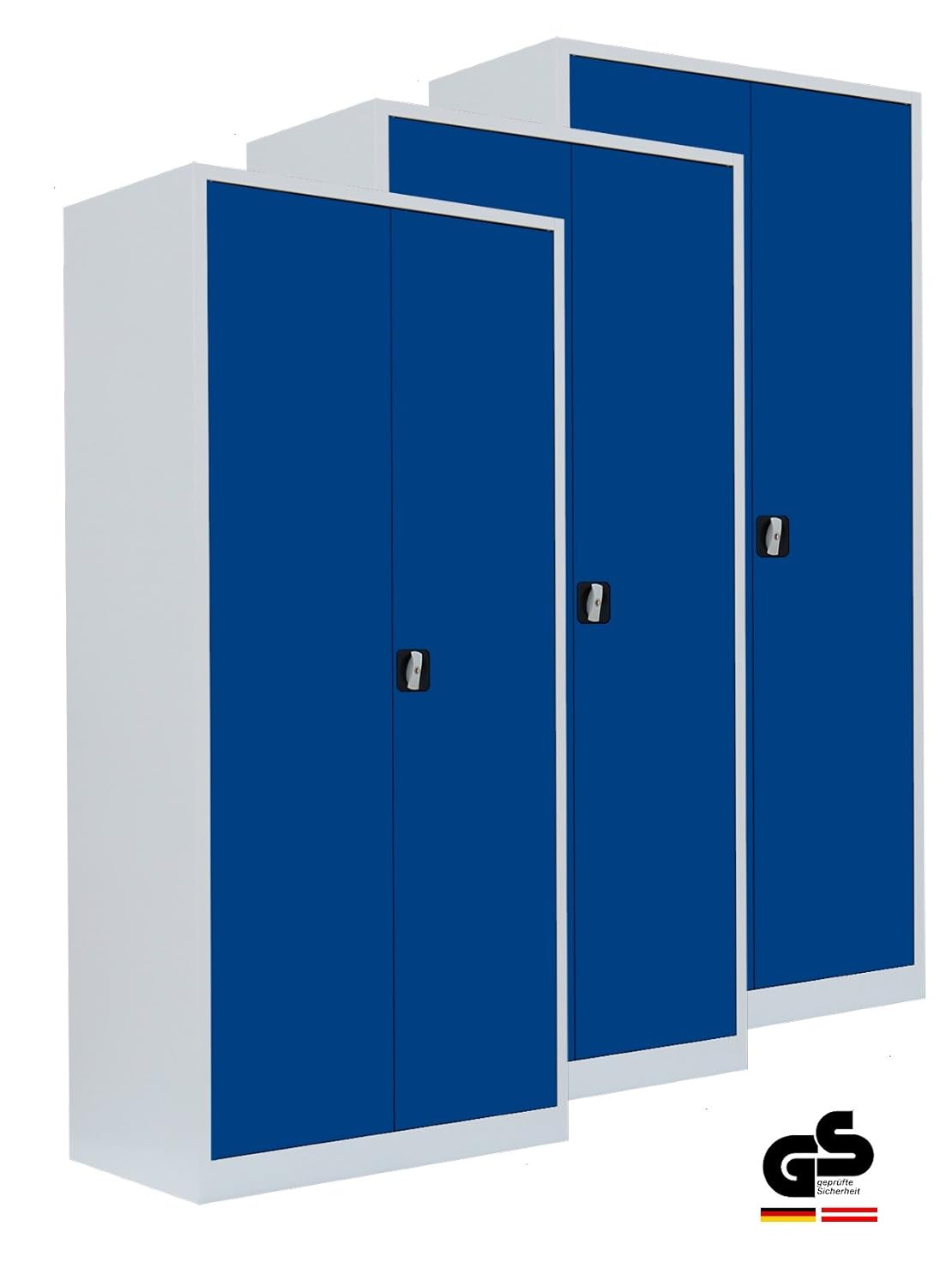 Werkstattschrank 3er Set Metallschrank Stahlschrank Werkzeugschrank
