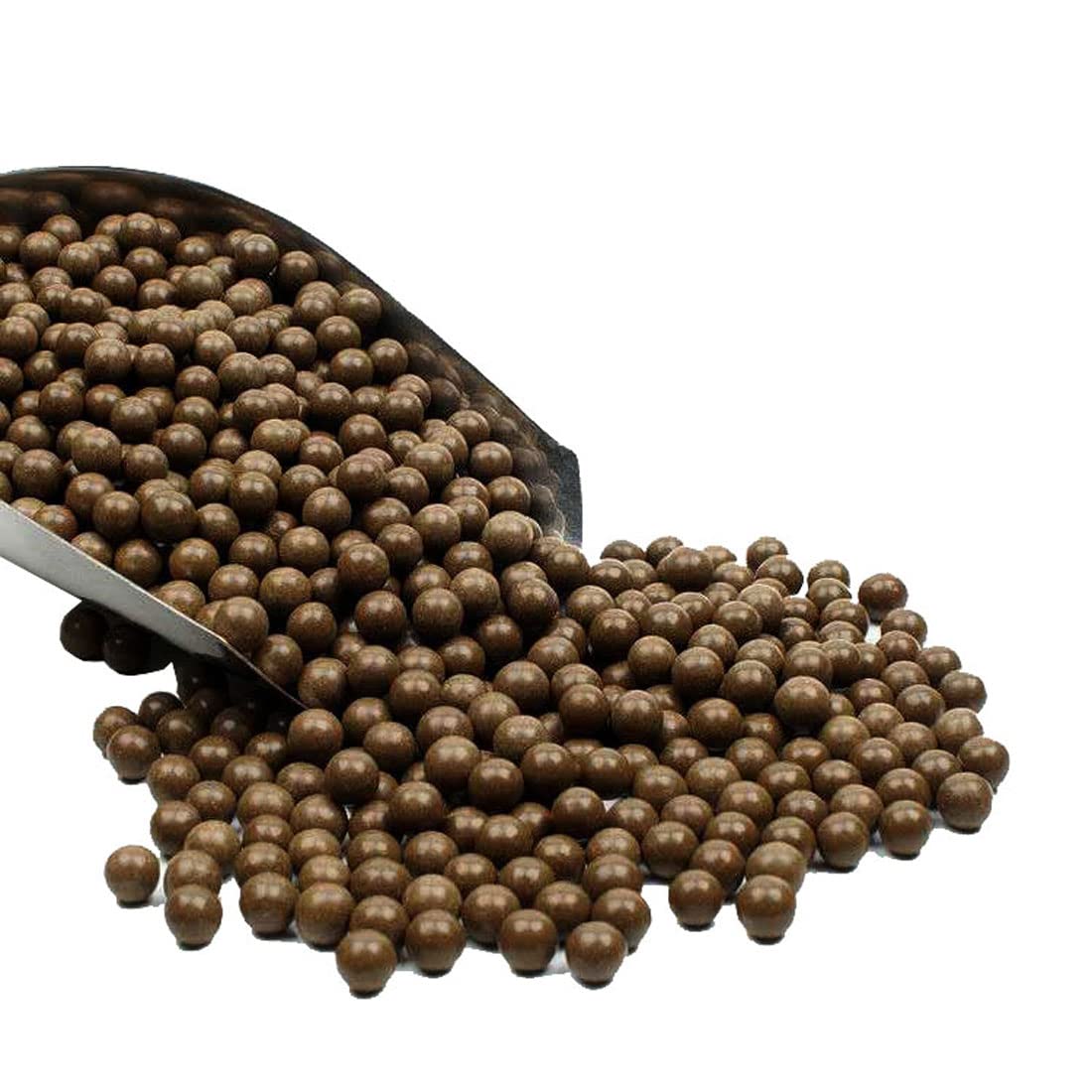 KuTi Kai 9mm Colorful Mud Slingshot Balls Hard Clay Ball Catapult Sling Shot Ball for Shooting Target Practice (Coffee, 500g/PACK)