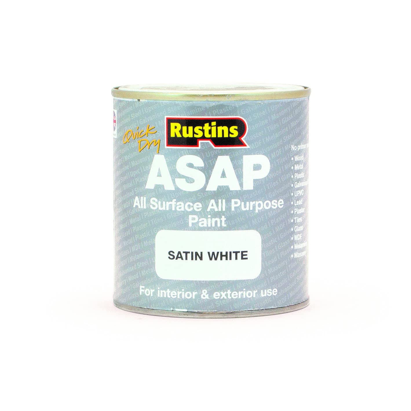 RUSTINS ASAP Paint White 500 ml