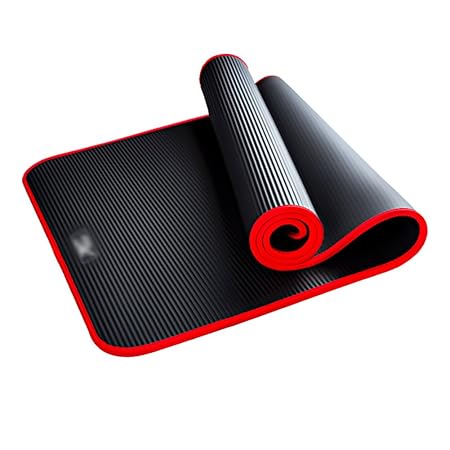 LQBDJYJD - Colchoneta de Yoga, Color Negro: Amazon.es: Hogar