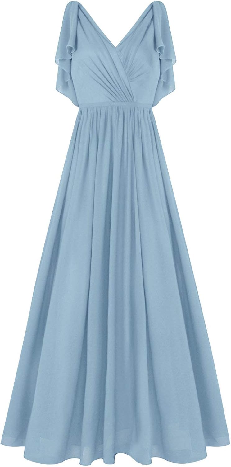 winying Damen Festliche Kleider Maxi Abendkleider ...