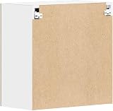 vidaXL Hanging Cabinet Sonoma Oak Engineered Wood 60x31x60 cm Moisture view 9