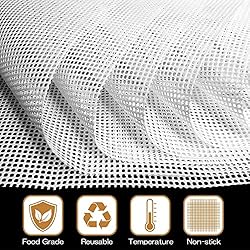 (6 Pack) Silicone Dehydrator Sheets, Dostk Premium
