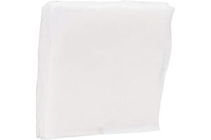 CHIWE Kiln Paper, 1Set/10pcs Ceramic Fiber Fireproof Papers, White Microwave Kiln Papers for DIY Fusing Glass Jewelry, High Temperature Insulation Gasket or Liner for Kiln Stove Furnace Glass Fusing