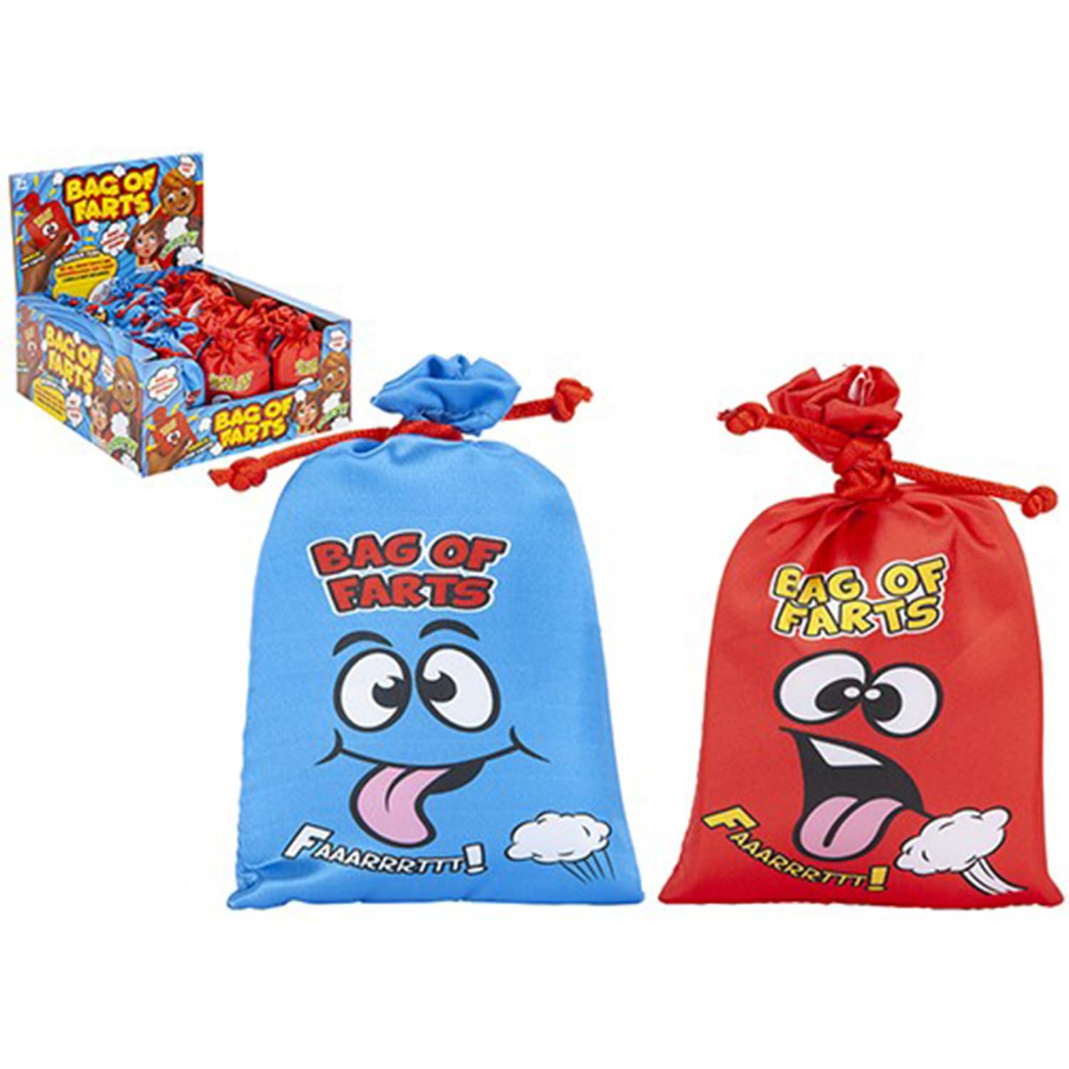 FUNNY BAG OF FARTS NOISY GADGET FOR FUN PACK OF 2