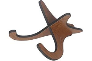 Wooden Ukulele Guitar Stand Portable Detachable Basswood String Instrument Bracket Holder for Guitars Ukuleles Violins