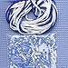 Mill Hill Sapphire Crystal Beaded Counted Cross Stitch Ornament Kit 2012 Snow Crystals MH162304