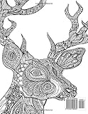 Image de Coloring Cover Notebook (Buck): Notebook for note taking, journaling, and writing, with coloring design on cover for therapy, inner peace, calm, ... (