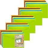 eco-eco A4+ 50% Recycled Wallets Pack of 25 Assorted Colours