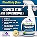 Dog Cat Pet Urine Smell - Strongest Enzyme Cleaner, Stain And Odor Remover - Scrub Free - Guaranteed - Carpet Rug & Upholstery Safe, Professional Strength, Veterinary Formula - Pawsitively Gone