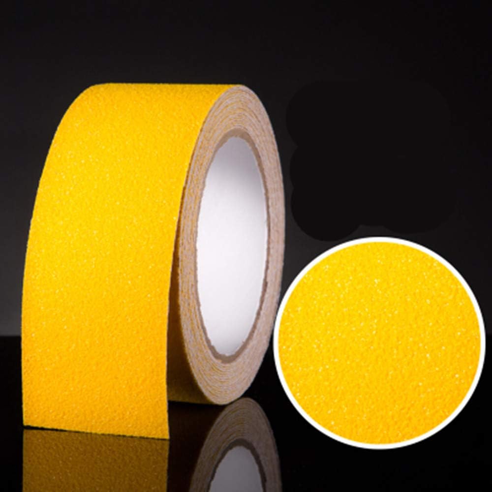 Safety Tape, Anti Slip Tape High Traction Strong Grip Abrasive Residue Free Adhesive Steps Tape for Indoor & Outdoor 50mmX5m - Image 3