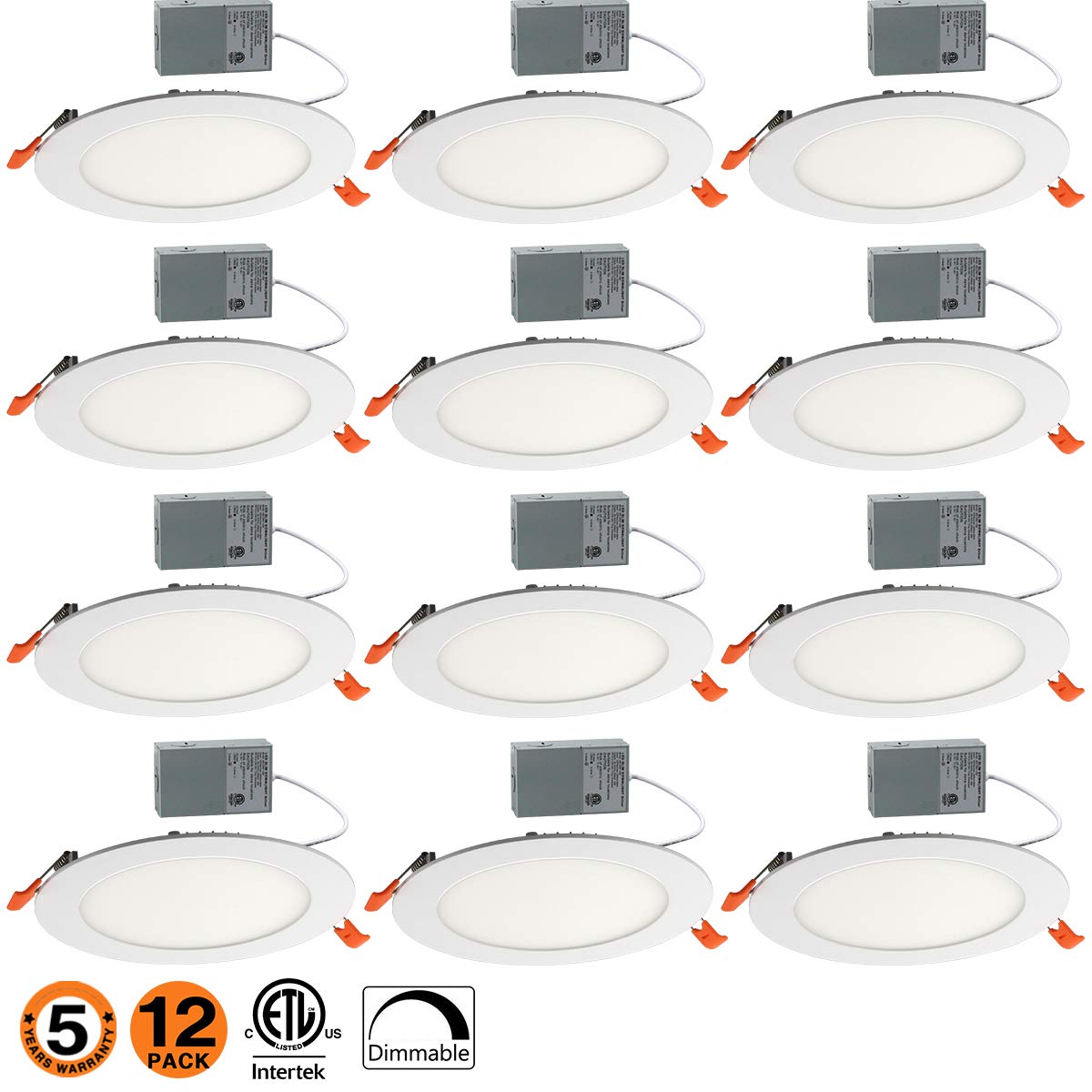 Best Recessed Lighting Led Shower 5 Inch