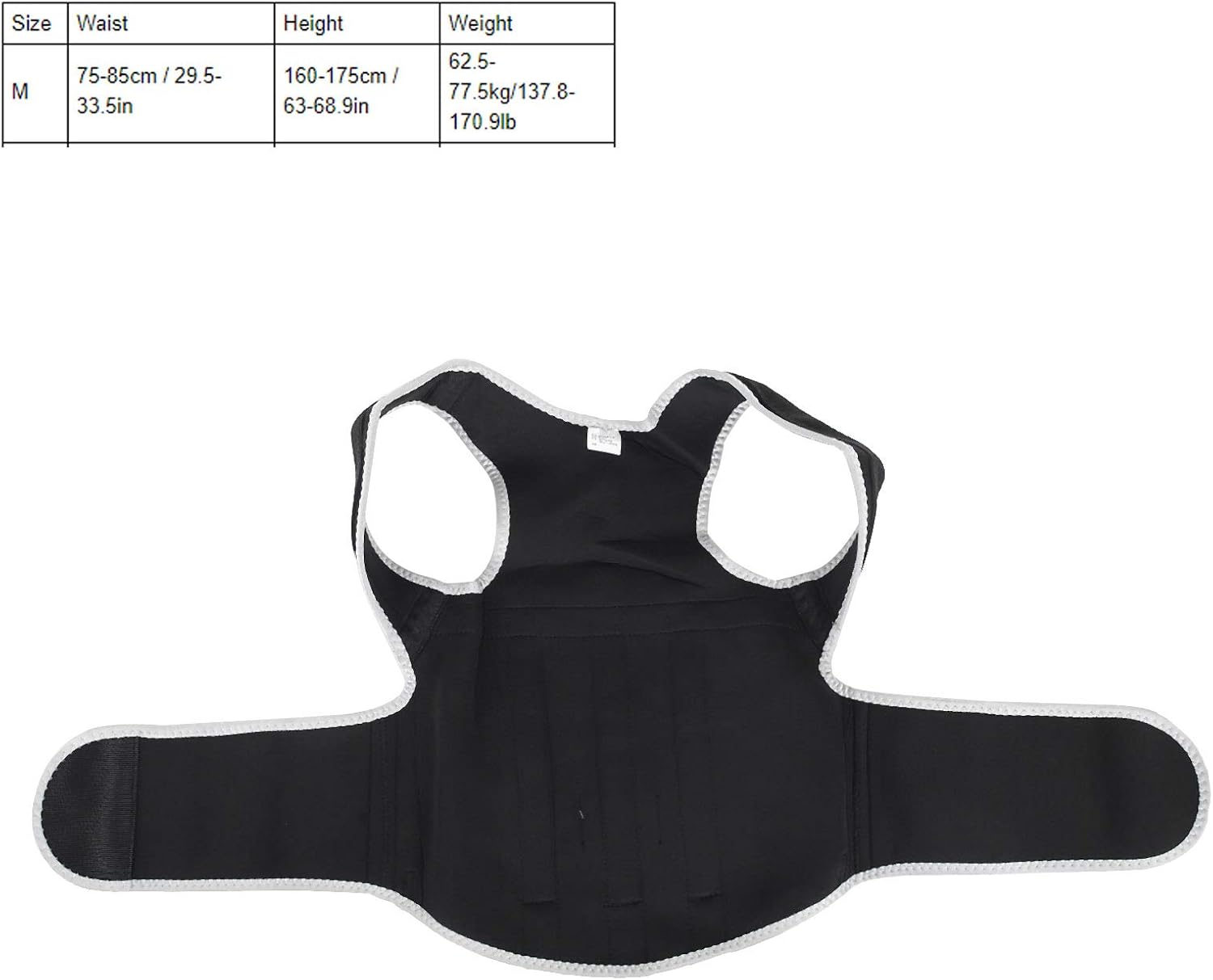 Posture Corrector, High‑Strength Back Support Belt, for Waist Protection Correct Bad Posture Home Rest Daily Work(M): Sports & Outdoors