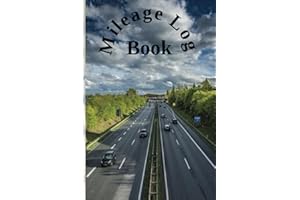 Mileage Log Book- The perfect tool for small business, car, taxes- fits securely in the glove box