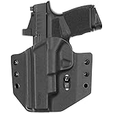 Tulster OWB Contour Kydex Holster in Left Hand fits: Springfield Armory Hellcat RDP | Optic Compatible Outside The Waistband Concealed Carry