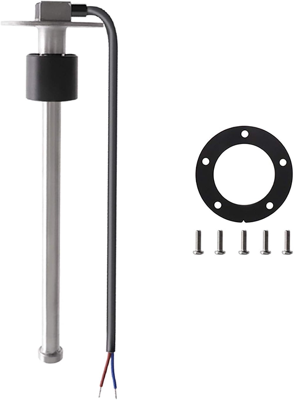KAOLALI 316 Stainless Fuel Level Sensor 150-1000mm 0-190ohm 5 Hole SAE