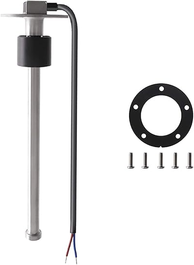 KAOLALI 316 Stainless Fuel Level Sensor 150-1000mm 0-190ohm 5 Hole SAE