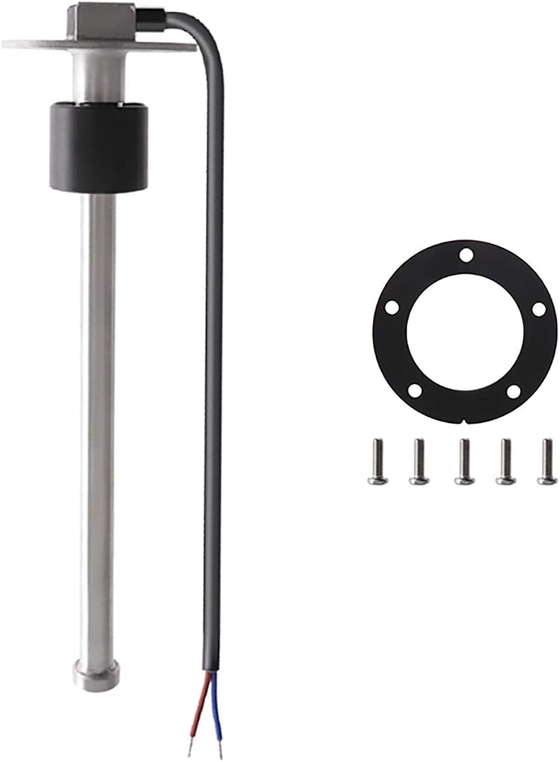 KAOLALI 316 Stainless Fuel Level Sensor 150-1000mm 0-190ohm 5 Hole SAE