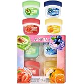 Fruit Flavor Lip Balm Set - 4/6/8 Pack Moisturizing Lip Care Kit with Natural Extracts, Non-Greasy Formula for Dry &amp; Chapped Lips, Portable Everyday Lip Balm for Women Men (4 PACKS)