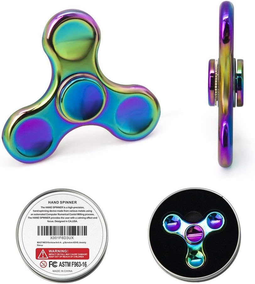 rainbow fidget spinner cheap