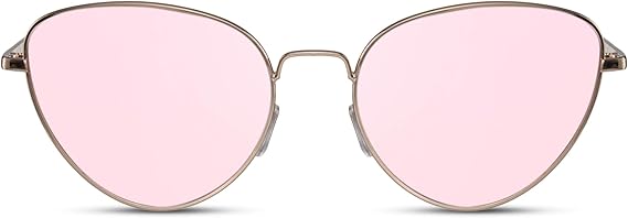 gafas redondas doradas