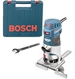 Bosch PR20EVSK Colt Palm Grip 5.6 Amp 1-Horsepower Fixed-Base Variable-Speed Router with Edge Guide