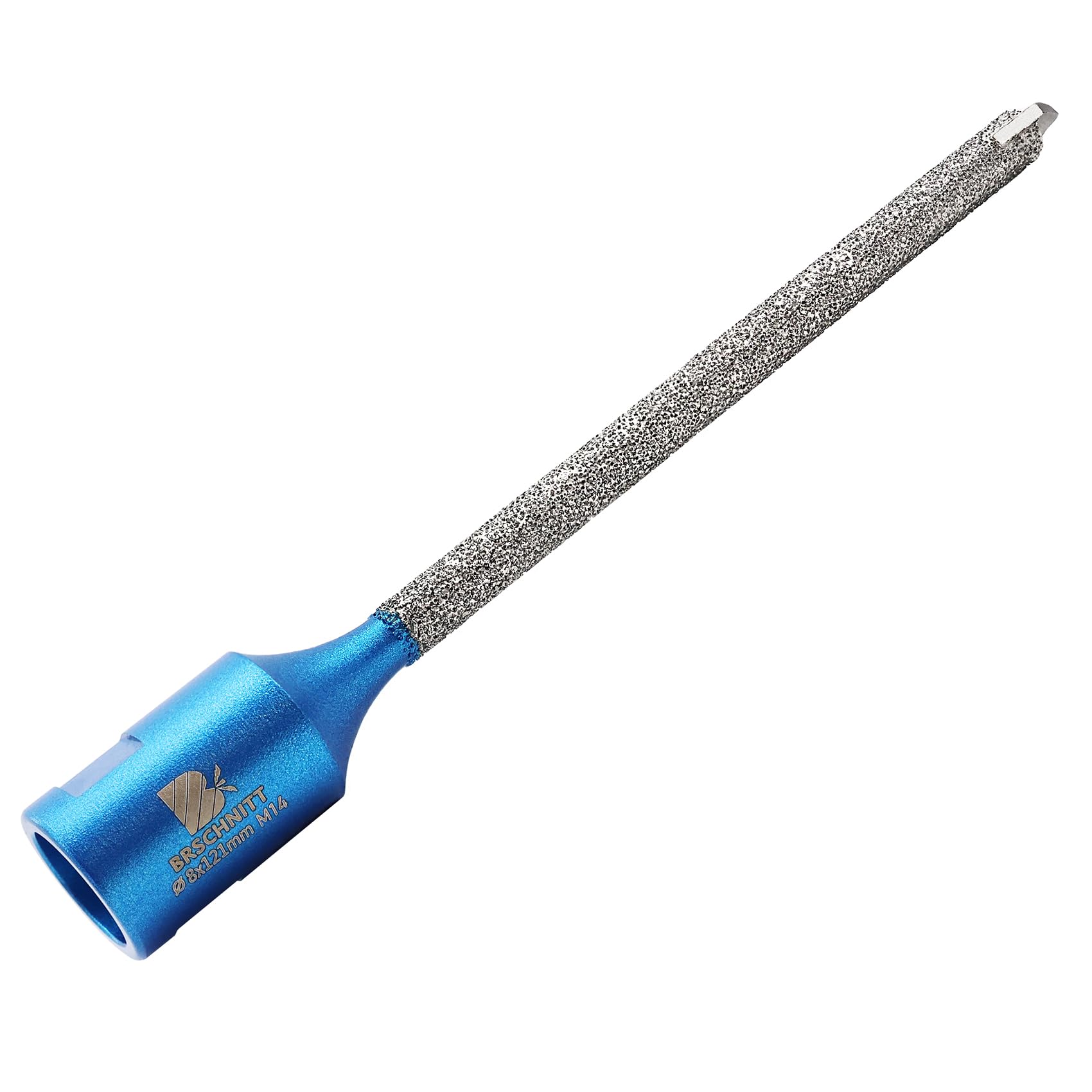 Diamond Mortar Raking Bit - BRSCHNITT Mortar Raking Tuck Pointing with Carbide Tipped for Granite Marble Concrete Masonry Stone Removals Vacuum Brazed Bit M14 thread (8 * 121mm 5/16"* 4-4/5")
