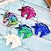 Flip Sequin Unicorn Keychains Colorful Unicorn Key Chain for Handbag Purse Party Embellishment (Color Set 1, 15 Pieces)