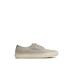 Sperry Men's Striper Knit Sneaker, Grey, 7.5