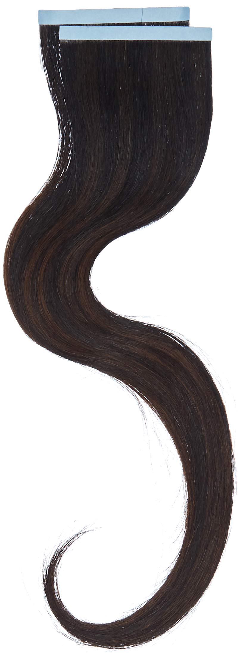 Balmain Tape Extension Human Hair 2-Pieces, 40 cm Length, 3.5 Om Brown Ombre, 27 g