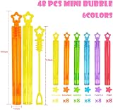 RAM ONLINE Bubbles for Kids 48 Wands 5ml Each Party Bag Fillers Garden Toys view 6