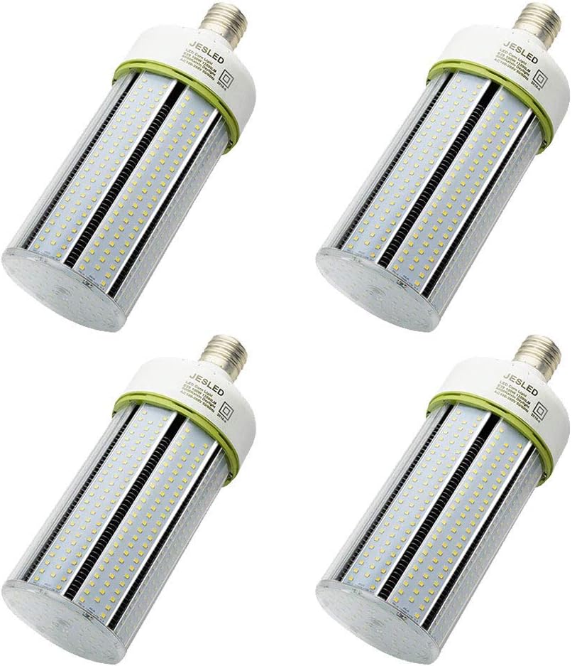 100W LED Corn Light Bulb, E39 Mogul Base LED Bulbs, 7000K 13500LM, 600-800 Watt Equivalent, Metal Halide Lamp Replacement for Garage Warehouse Street Area Lighting(4 Pack)