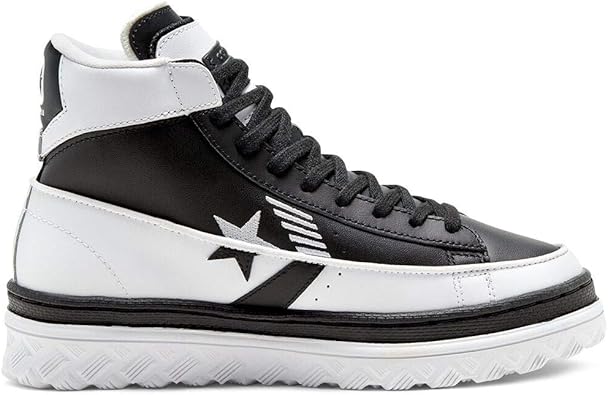 converse rival leather mid top