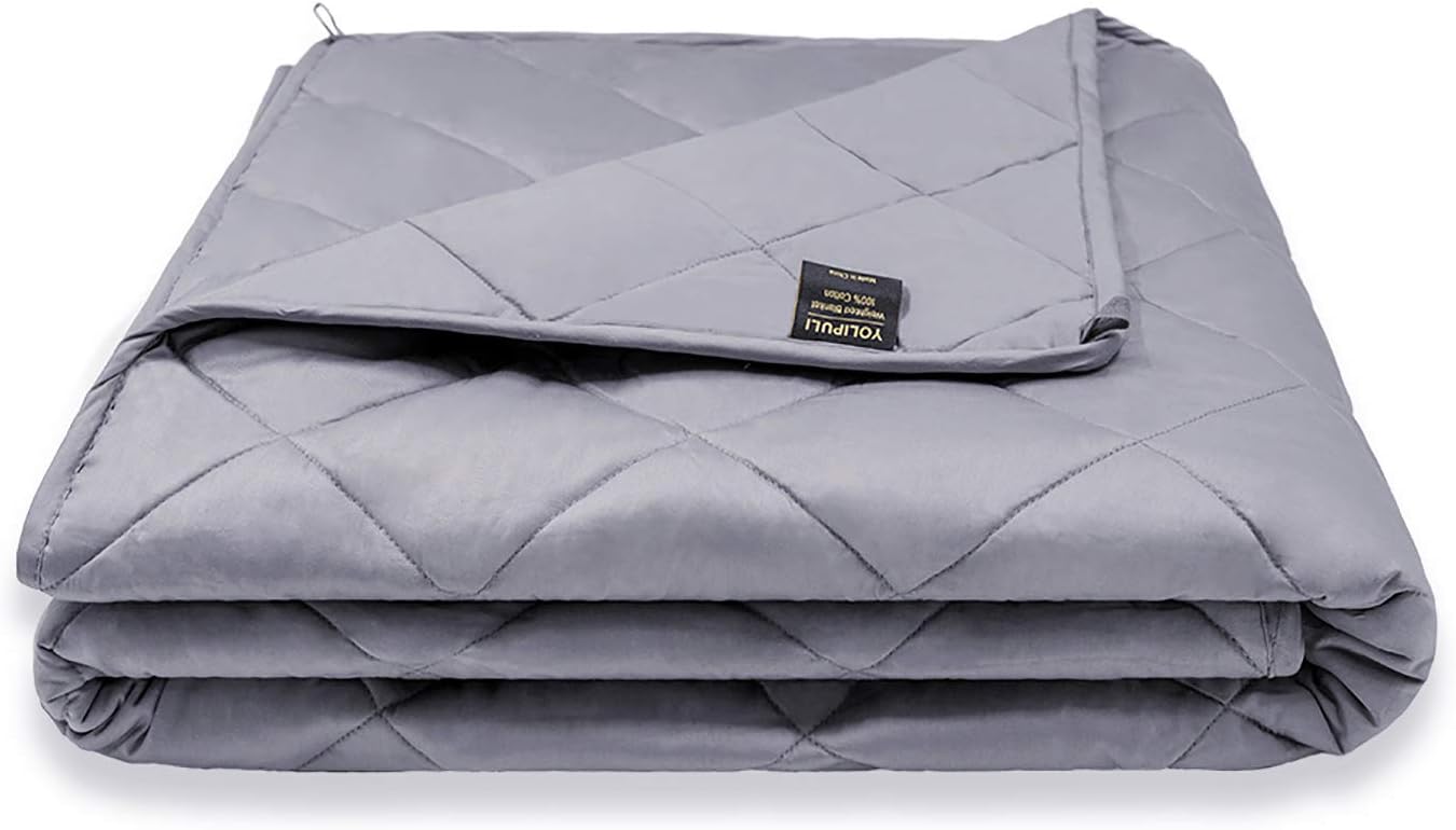 Heavy 60 x 40 lbs 10 Adult Kids for Blanket Weighted YOLIPULI Throw