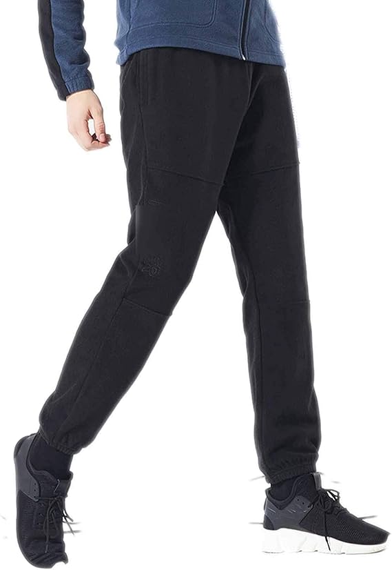 Amazon Co Jp 新冬厚手のフリーススウェットパンツメンズ衣類レター刺繡暖かいズボン男性品質パンツ 服 ファッション小物