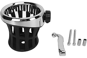 aqxreight Motorcycle Cup Holder,Drink Cup Holder Aluminum Rubber Handlebar Drink Mount Replacement for DCT 2018 to 2022 Handl