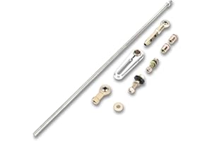 Gagsu ACA-1800 Adjustable Column Shift Linkage Kit Compatible with GM TH-200 TH-350 TH-400 4L60 4L60E 4L80E 200-4R 700-R4 Transmission， 21" Stainless Steel Rod