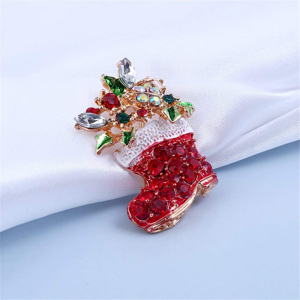 3 Spille Geometriche Origami In Metallo - Con Strass, Per Abiti E Accessori - Foto 3