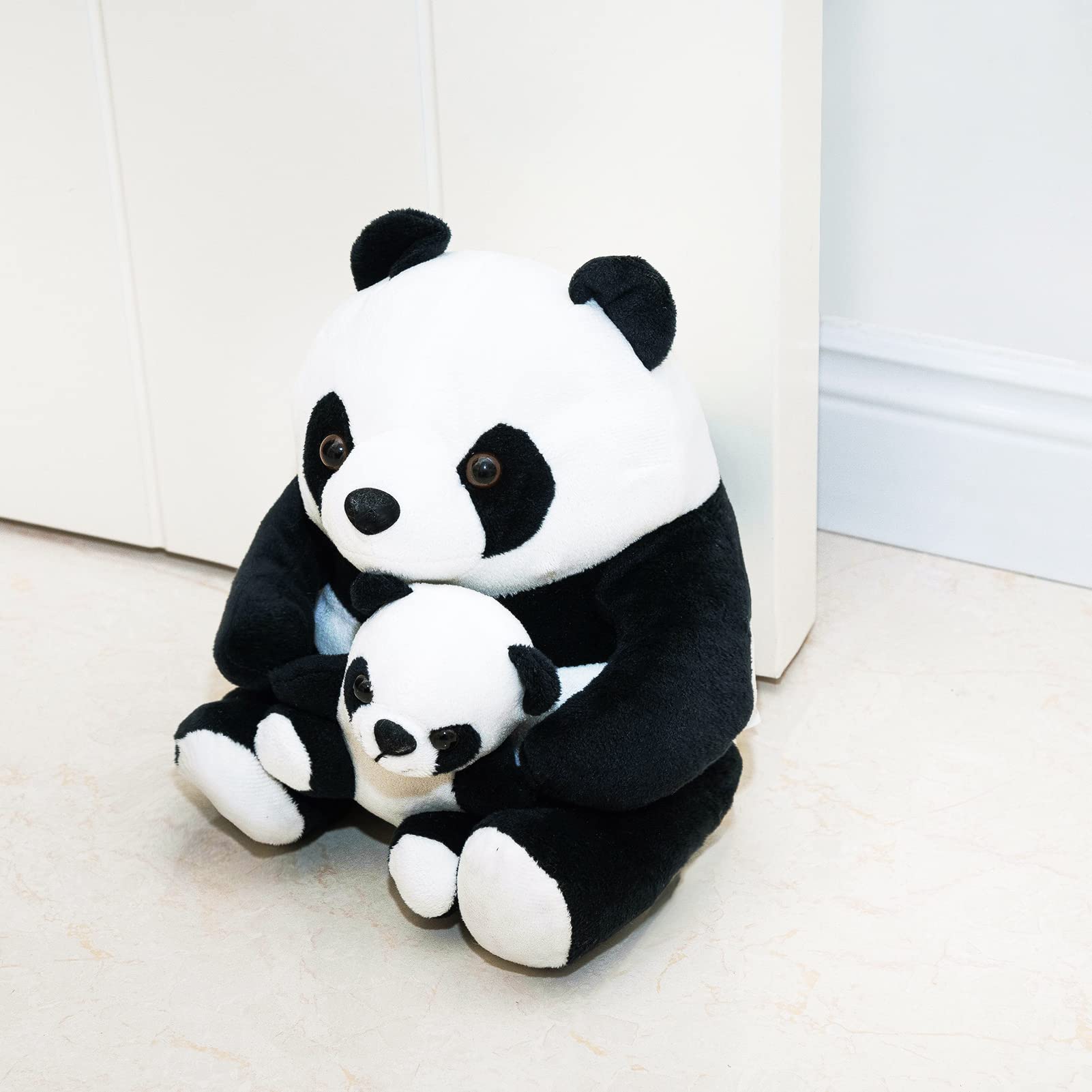 Marwood Cute Door Stopper Decorative Door Stops for Home and Office, Panda Weighted Interior Doorstop Fabric Stuffed Animal Door Stopper Floor Decorative — image 1
