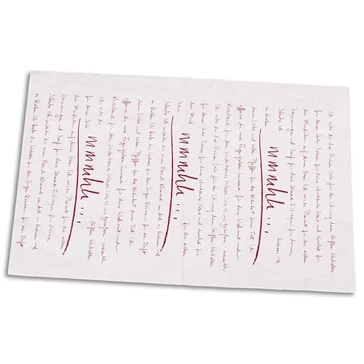 13x Frischhaltepapier'mmmhh.', Einschlagpapier, Papier + Folie, 25 x 37,5 cm