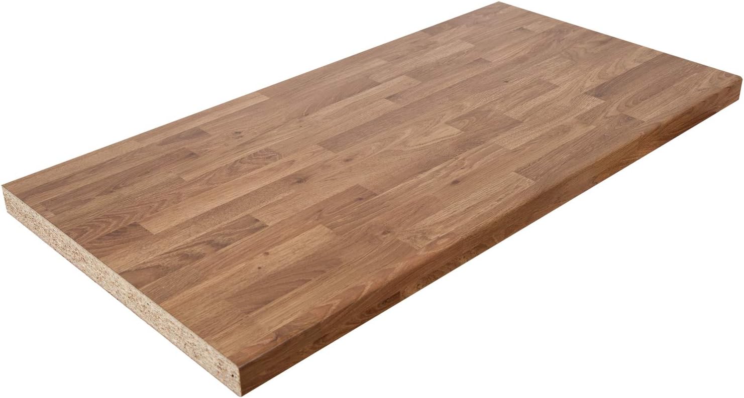 WORKTOP EXPRESS Colmar Oak Wood Effect Laminate Kitchen Worktops Semi Gloss (3000 x 900 x 38mm