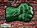Hulk fist beverage holder, left handed, green sports fan