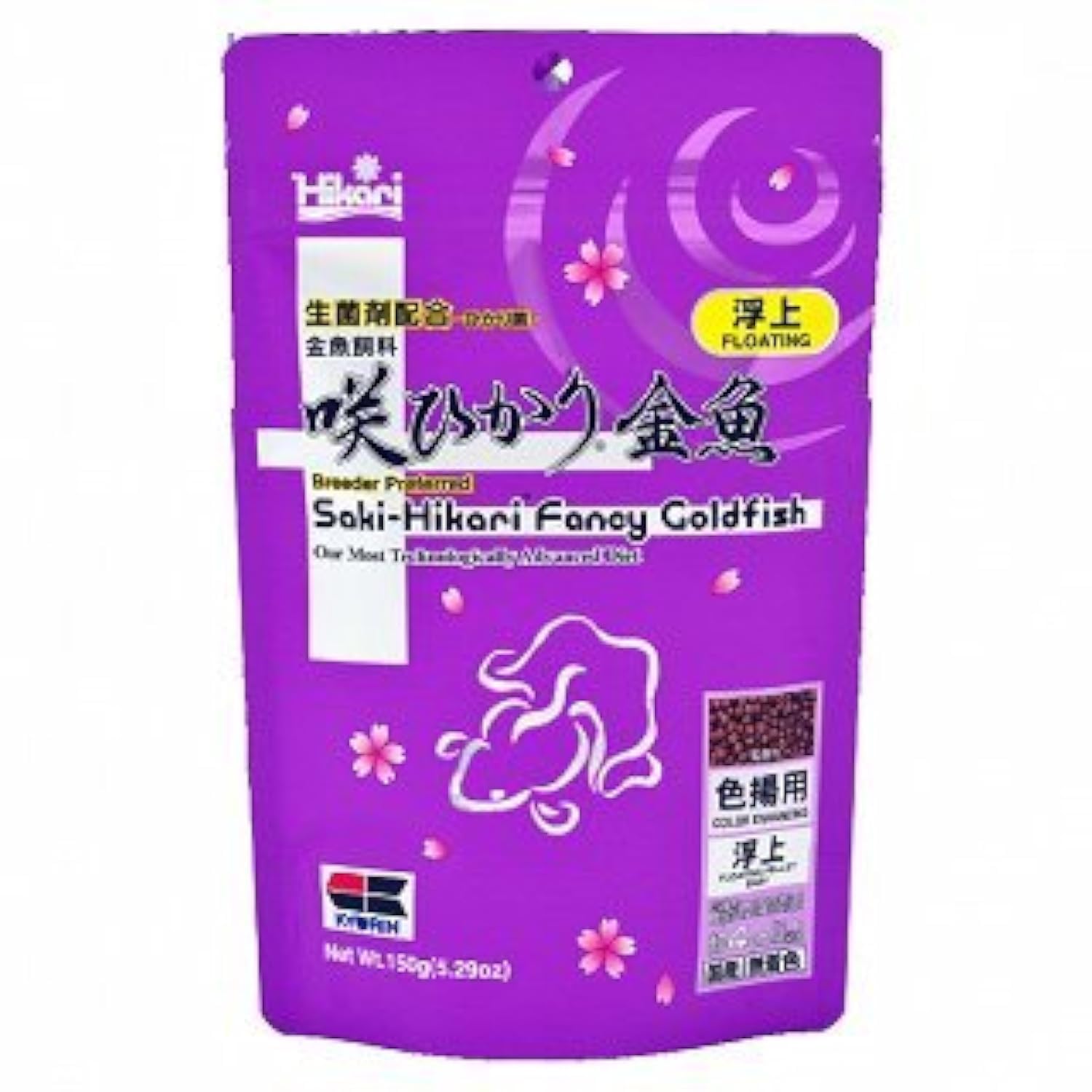 ヒカリ (Hikari) 咲ひかり 金魚 色揚用 浮上性 国産 150g商品画像