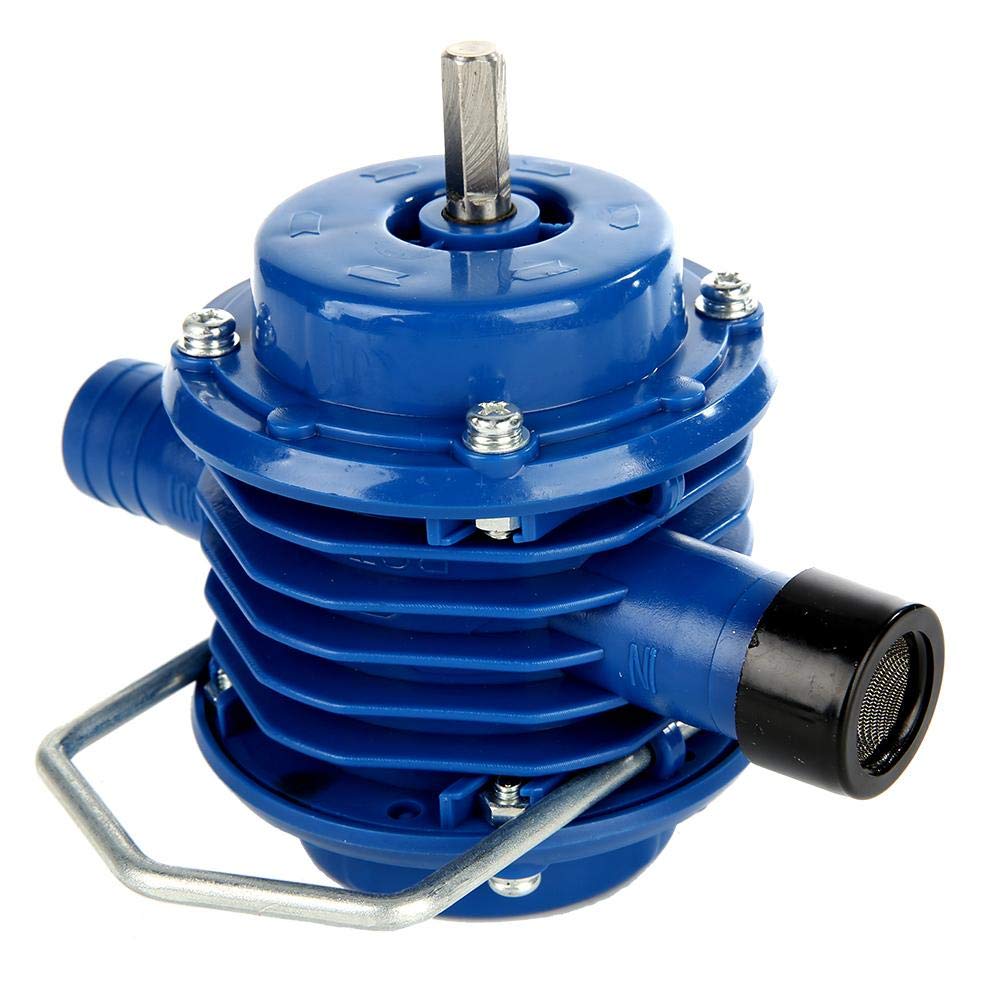 Amazon.co.jp： ハンドドリルポンプ、ミニ自吸式エンジニアリングプラスチックハンド電動ドリルウォーターポンプホームガーデン 産業