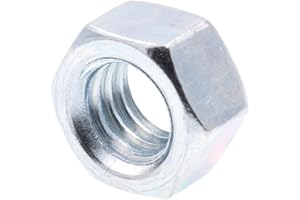 Prime-Line 9073449 Finished Hex Nuts, 3/8 in.-16, A563 Grade A Zinc Plated Steel (50 Pack)