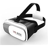 VR BOX 3Dメガネ ゲーム 映画 ビデオ スマートフォン向け ヘッドバンド付き 頭部装着