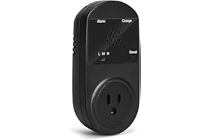 Briidea Power Outage Alarm for Freezers - LED Indicators, Adjustable 80-120dB Alarm, Ideal for Monitoring Refrigerators, Free