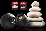 Creative Pebble 2.0 USB-Powered Desktop Speakers Black 45° Drivers view 5