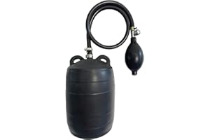 GENERIC Inflatable Pipe Plug Balloon for Sealing and Testing of Sewer Pipes, Plumbing Pressure Bladder with Air Pump - Plumbing Test Ball for Sewer Test, Water Shut Off & Temporary Blocking (4P Inch)