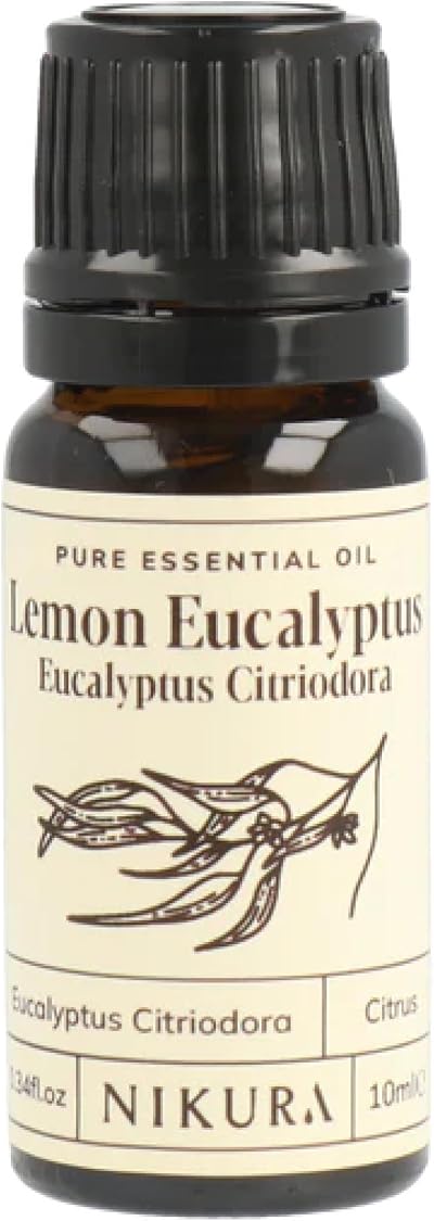 nikura Lemon Eucalyptus Essential Oil 10ml 100% Pure UK Made